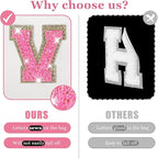 Personalized initial letter patch makeup