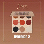 Juvia's Place Warrior 2 Eyeshadow Palette - Professional Eye Makeup, Pigmented Eyeshadow Palette, Makeup Palette for Eye Color & Shine, Pressed Eyeshadow Cosmetics