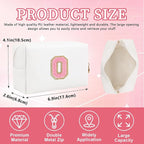 Personalized initial letter patch makeup