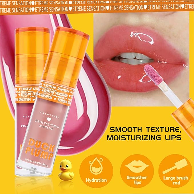 Super Lustrous Lip Oil, Non-Sticky, Hydrating, Hypoallergenic, Waterproof, High Shine Finish (06# Deep Berry)
