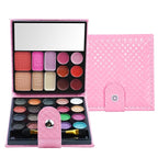 All-in-one Holiday Makeup Gift Set | Full Makeup Kit for Women Essential Starter Bundle Include 20 Highly Pigmented Shimmer Eyeshadow Palette,3 Blush,3 Face Powder, 6 Lipgloss, Brush