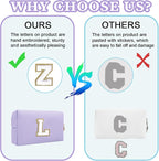 Personalized initial letter patch makeup