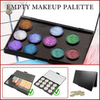 Magnetic Makeup Palette Empty with Mirror - Professional