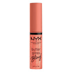 NYX PROFESSIONAL MAKEUP Butter Gloss Bling Lip Gloss, Non Sticky and Shiny Vegan Lip Makeup - Dripped Out