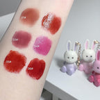 3 Colors Lip Tint Keychain Liquid Lip Tint Gloss