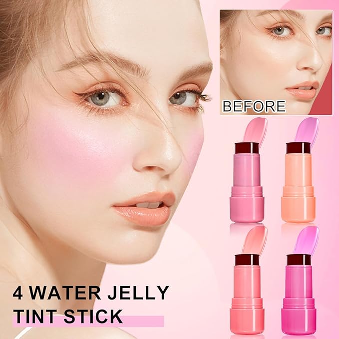 Milk Jelly Blush, Milk Cooling Water Jelly Tint,Milk Cooling