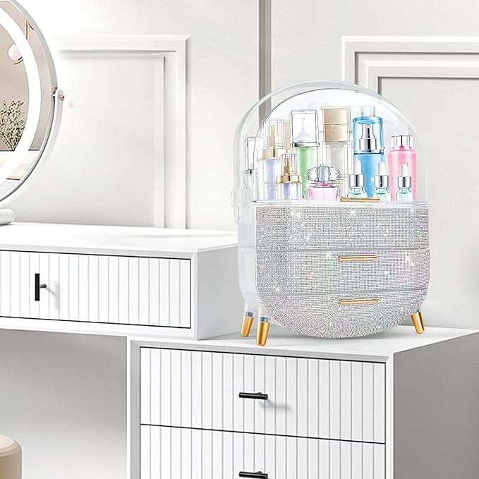 Teen girls gift makeup organizer,skincare
