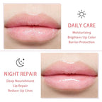 3 Pcs Bee Lip Balm Honey Pot, Coconut Watermelon Apple Lime Lip Mask Overnight, Moisturizing Lip Sleeping Mask, Hydrate Repair Prevent Dry Cracked Lip Exfoliator (Coconut +Watermelon+Apple Lime)