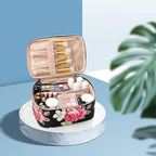 Ocheal floral makeup bag,travel makeup