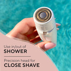 Finishing Touch Flawless Body Touch Up, Electric Razor for Women, Closest Shave for Stubble, Body Hair Removal