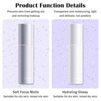 2PCS Makeup Setting Spray for Face,Waterproof Setting Spray for Makeup,Long Lasting Oil Control Finishing Holding Face Mist,Refreshing Hydrating Glossy and Matte Fixing Facial Mist Make Up Set A4