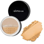 Alima Pure Matte Foundation Loose Mineral Powder Foundation Makeup, Loose Powder Makeup Oil Free Talc Free Powder, Natural Makeup Mineral Foundation Full Coverage Natural Foundation Powder .15 oz/4.5g