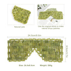 Jade eye mask,large facial cooling