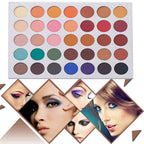 35 Colors Eyeshadow Palette with 7Pcs Makeup Brushes