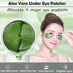 Under Eye Patches For Dark Circles, Aloe Vera Eye Mask For Puffiness, Hydrating Eye Gel Pads For Eye Bags And Wrinkles Under Eye Treatment, Improve And Firm Eye Skin Reduce Fine Lines - 30 Pairs