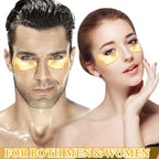30 Pairs 24K Gold Eye Pads Under Eye Mask,Collagen Crystal Under Eye Patches Moisturizing Eye Gel Pads,Under Eye Masks for Wrinkles,Puffy Eyes & Dark Circles,Eye Patch for Beauty Eye Care