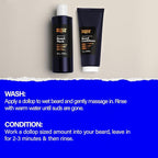 Scotch Porter Beard Wash & Conditioner Bundle – Cleanse, Moisturize, Hydrate & Soften Coarse, Dry Facial Hair while Encouraging Growth for a Fuller, Healthier-Looking Beard