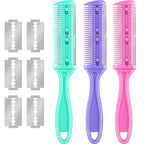 3 Pieces Hair Cutting Comb