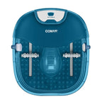 Conair Pedicure Foot Spa Bath with Heat reaching 104 Degrees, Massaging Foot Rollers, Soothing Bubbles, Pumice Stone and Nail Brush Included