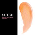 Frankie Rose Cosmetics Lip Gloss | Non-Sticky, Long Lasting, Hydrating & Bold Pigment, So Fetch Shimmer, 20g