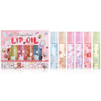 6 Pcs Roll On Lip Oil,Plumping Lip Oil Oil,Plumping