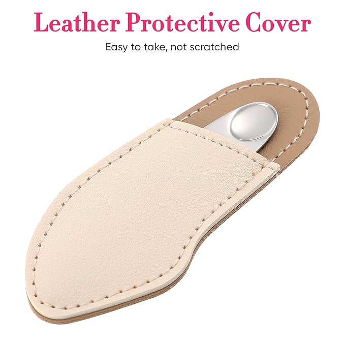 POPETPOP Makeup Spatula Foundation Spatula- Korean Cosmetic Spatula, Stainless Steel Facial Spatula Professional Foundation Palette Mixer Facial Cosmetic Makeup Tool