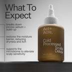 ACT+ ACRE Cold Processed Scalp Detox Oil - Sulfate-Free Care for Flaky, Dry and Itchy Scalp - Promotes Thicker, Fuller-Looking Hair