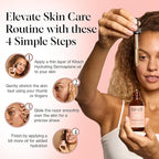 Kitsch Hydrating Dermaplane Oil, Face Shaving Oil for Women - use with Dermaplaning Tool, Razor, Shaver or Microblades for Face for Close Shave, with jojoba, vitamin E, grapeseed & argan oil - 2oz
