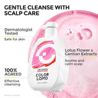 Ultra Color Safe Shampoo | Help Prevent Fading & Provide Subtle Color Replenishment | Prolong Color Vibrancy and Enhance Shine | Vegan & Cruelty-Free Formula | For Pink Color Treated Hair