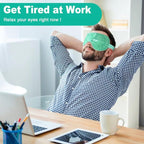 ONLYSKY BEAUTY Cold Eye Mask Cooling Gel Eye-Mask for Dry Eyes, Eye relax and Pressure Release as Gift for women (Green)