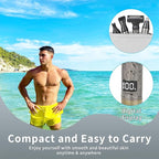 Electric Shaver for Men & Women, 2025 Wet Dry Cordless Razor with LED Display, Rechargeable Hair Remover with 4 Grooming Heads for Face, Body, Bikini, Nose, Legs and Eyebrows (Black)