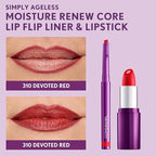 COVERGIRL Simply Ageless Lip Flip Liner, Devoted Red, Pack of 4