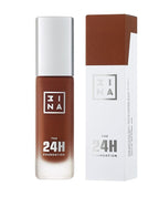 3INA The 24H Foundation 675-24H Long-Wearing Formula - Medium To High Buildable Coverage - Smooth Matte Finish - Expanded Shade Selection - Waterproof, Cruelty Free, Vegan Makeup - 1.01 Oz