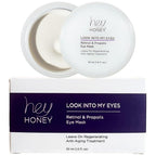 Hey Honey Look Into My Eyes Retinol And Propolis Eye Mask | Provide Intense Hydration and Brightening Benefits To Tired and Stressed Under Eyes Area .1 oz.