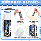 50 Sets Cheer Gifts Bulk 50 Cheer Lip Balm Bulk Moisturizing with 50 Organza Drawstring Gift Bags 50 Tags Cheerleader Gifts Cheer Gifts Bulk for Team (Blue)