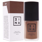 3INA The 3-In-1 Foundation 217 - Vegan Formula - Combination Of Primer, Concealer And Foundation - Medium Coverage - Natural Finish - Perfect For Covering Lines And Blemishes - Long Lasting - 1.01 Oz