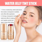2PCS Jelly Blush Stick, Multi-Purpose Lip & Cheek Stick, Waterproof jelly tint, Moisturizing Cooling Water Jelly Tint Long Lasting cheek stain & lip tint for Women and Girls 02#