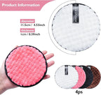 4pcs makeup remover, reusable super