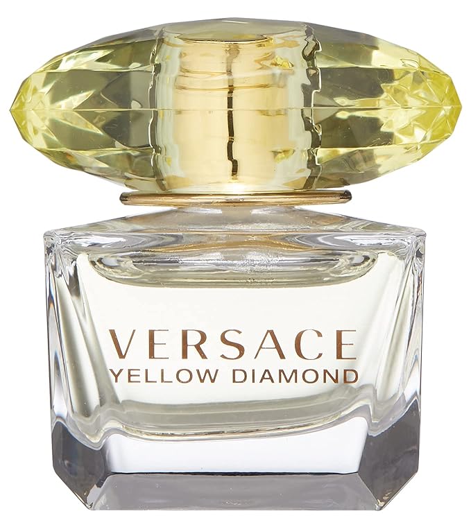 Versace Yellow Diamond Eau De Toilette Spray for Women, 0.17 Fl Oz (Miniature)