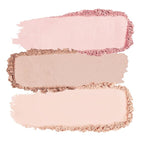3 Colors Blush Palette For Cheek Makeup, Matte Wonderland Pink, 0.37Oz