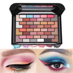 98 Colors All in one Makeup Gift Set Holiday Birthday Beauty Cosmetic Essential Starter Bundle Include 68 Eyeshadow Palette, 8 Blush, 4 Compact Powder, 3 Lipstick, Eyebrow Pencil, Lip Liner