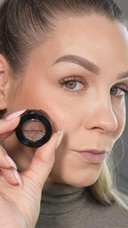 Eyeshadow for Sensitive Eyes, Eyeshadow with Long Durability, Allergy Certified, Fragrance-Free and Vegan Eye Make-Up, Hypoallergenic Make-Up (584 Dark Bronze)
