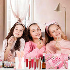 Lip Gloss Making Kit, TSVATE Lip Gloss Kit, Diy Lip Gloss Making Kit, Fun Make Your Own Lipgloss Kids Lip Gloss for Girls, Women, Moisturizing Lip Gloss Base, Jojoba Oil, Lip Gloss Tubes, Gift for Her