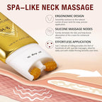 AH-8 Firming Neck Cream with Roller - Anti-Aging Moisturizer for Neck & Chest - Lifts, Tightens, Deeply Hydrates, Reduces Fine Lines & Wrinkles - For Crepey, Sagging Skin - 4.23 fl.oz