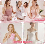 Personalized initial letter makeup bag,