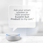 Eucerin Sun Tinted Sensitive Mineral Face Sunscreen Lotion SPF 35, Non-Comedogenic Mineral Sunscreen with Gentle Zinc Oxide Protection for Sensitive Skin, 1.7 Fl Oz Bottle