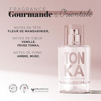 Solinotes Tonka Perfume for Women & Men, 1.7 Fl Oz/ 50 ML Eau De Parfum, Delicate Floral and Soothing Scent with Premium Ingredients - Clean Perfume, Cruelty Free, Vegan, Made in France