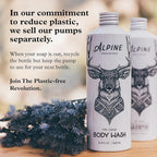 Alpine Provisions Cedar & Sandalwood Shampoo - Naturally Repair, Cleanse, and Hydrate with Essential Oils, Jojoba, Aloe Vera - Vegan, Sulfate & Plastic Free - Plant-Based Hair Care 16.9 FL Oz