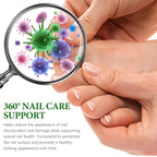 Nail Treatment, 7 Days Nail Treatment Extra Strength, Nail Liquid Maximum Strength - Ginger Nail Treatment Serum for Strengthen & Promote Nail Growth with Natural Plant Formula- 2PCS