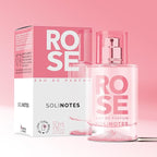 Solinotes Rose Perfume for Women, 1.7 Fl Oz/ 50 ML Eau De Parfum, Delicate Floral and Soothing Scent with Premium Ingredients - Clean Perfume, Cruelty Free, Vegan, Made in France